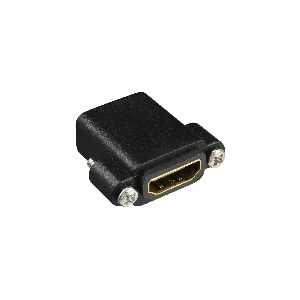 InLine® HDMI Adapter zum Einbau mit Gewinde, A Buchse/Buchse,vergoldete Kontakte 17600N