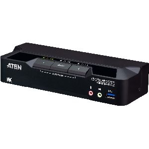 ATEN CS1922A KVMP-Switch 2-fach, DisplayPort, USB 3.0, 8K 63501A