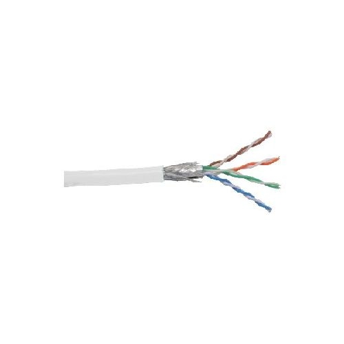InLine® Patchkabel Cat.5e, weiß, SF/UTP, AWG26, PVC, 100m 72099W
