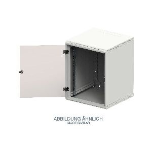 Triton RBA-04-AS6-CAX-A1 19 Wandschrank 4HE, 600x595mm, einteilig, grau 01901L