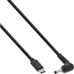 InLine® USB-C zu BenQ/ASUS Notebook (rund/klein) Ladekabel, 2m 26675
