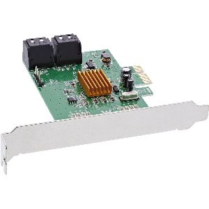 InLine® Schnittstellenkarte, 4x SATA 6Gb/s, mit 4x SATA, PCIe 2.0 (PCI-Express) 76617E