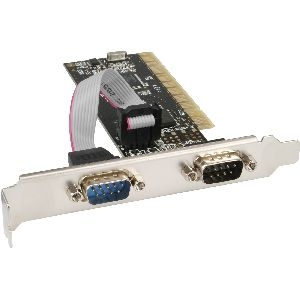 InLine® Schnittstellenkarte, 2x 9pol seriell, PCI 66636I
