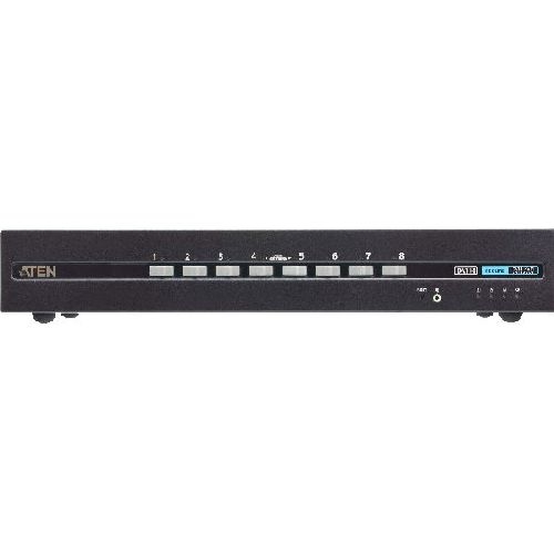 ATEN CS1188D4 8-Port KVM Secure Switch mit USB 4K DVI (PSD PP v4.0-konform) 61615Z