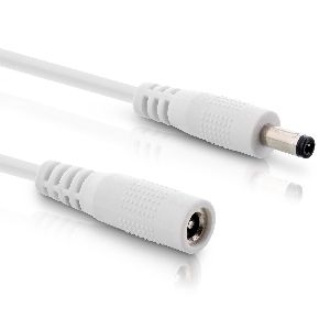 InLine® Verlängerungskabel, DC Stecker 4,0x1,7mm, weiß, 0,5m 26855D