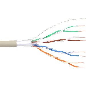 InLine® Telefon-Kabel 8-adrig, 4x2x0,6mm, zum Verlegen, 25m Ring 69987C