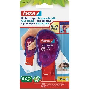 tesa 59099-00000-00 tesa Klebestempel, 8,4mm x 8,4mm, farblos