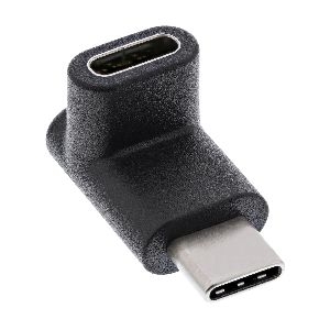 InLine® USB 3.2 Gen.2 Adapter, USB-C Stecker an C Buchse, oben/unten gewinkelt 35807