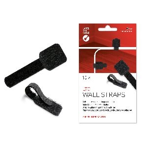 Label-The-Cable Wall, LTC 3110, 10er Set schwarz 59939B