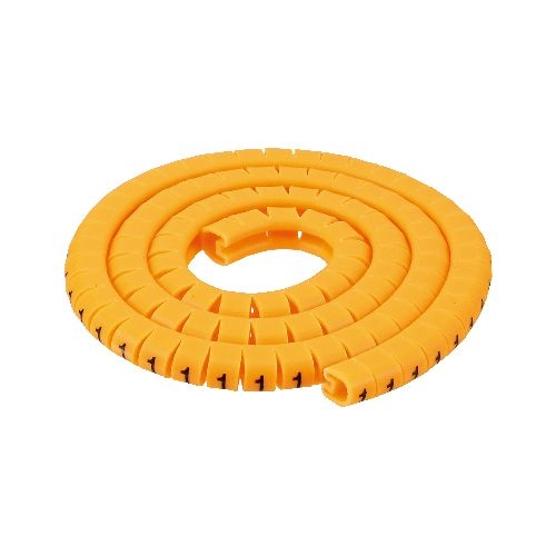 InLine® Kabelmarkierer 3,6-7,4mm, Nr.0-9, 1000 Stück 59961F