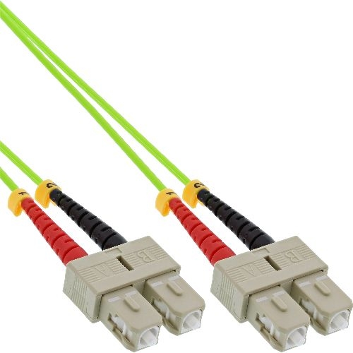 InLine® LWL Duplex Kabel, SC/SC, 50/125µm, OM5, 5m 83505Q