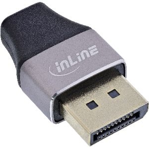 InLine® DisplayPort 1.4 Adapter, DP Stecker / Mini DP Buchse, 8K UHD 17291B