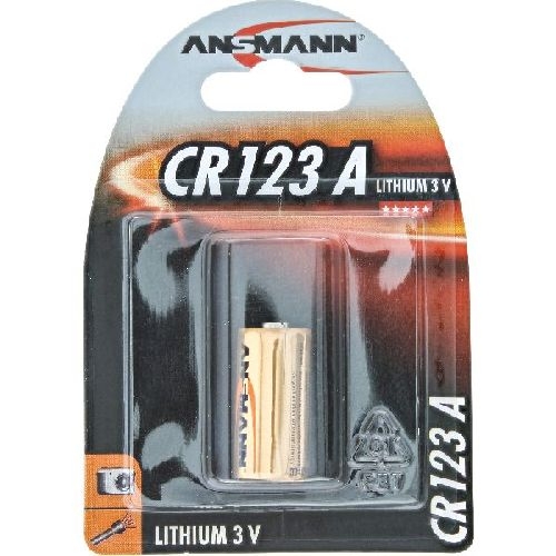 ANSMANN 5020012 Lithium Photobatterie 3V CR123A / CR17335 01061