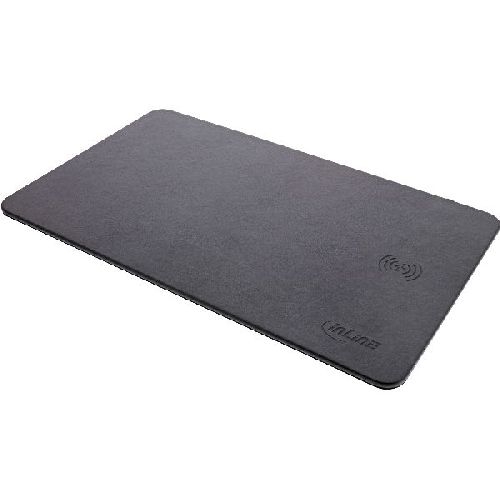 InLine® Maus-Pad, Wireless Charging, 370x225x7mm, schwarz 55495