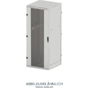 Triton RTA-42-A62-CAX-A1 19 Netzwerkschrank 42HE, 600x1200mm, Glastür, grau 01842J