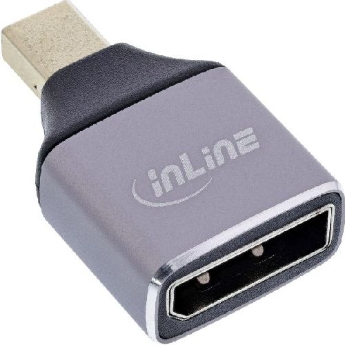InLine® DisplayPort 1.4 Adapter, DisplayPort Buchse / Mini Displayport Stecker 17291C