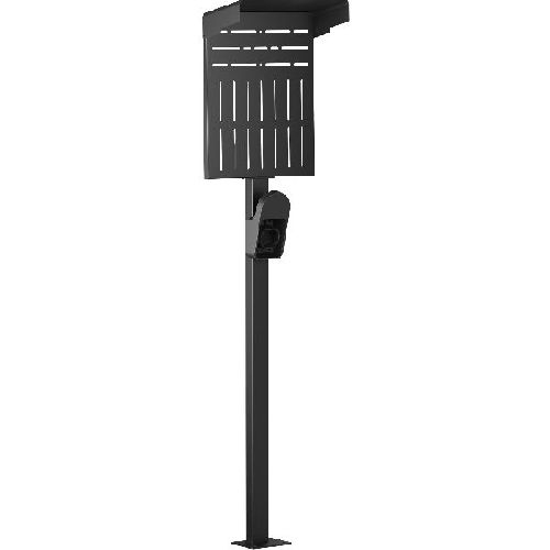 InLine® Universal Wallbox-Standfuß XL mit EV-Ladekabel Halterung, schwarz 59989C