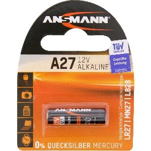 ANSMANN 1516-0001 Alkaline Batterie A27, 12V 01059N