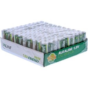 InLine® Alkaline High Energy Batterie, Mignon (AA), 100er Pack 01294