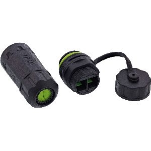 InLine® LWL-Kabelkupplung SC, kurz, IP68, 2x2 SC Buchse, M20 69927G