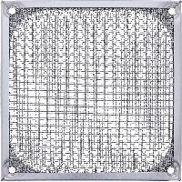InLine® Lüftergitter, Aluminium Filter, 120x120mm 33370A