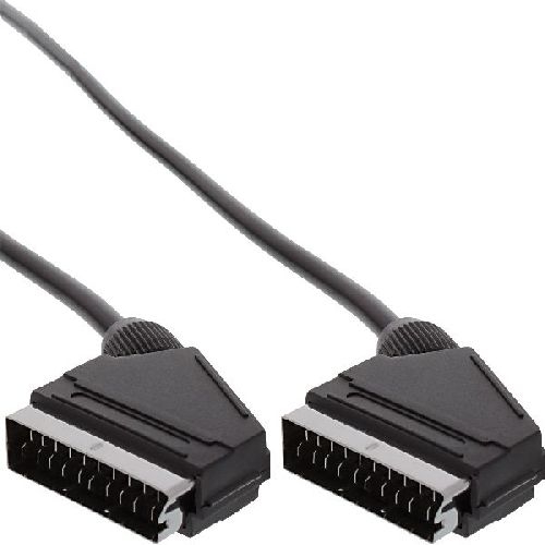 InLine® Scart Anschlusskabel, Stecker / Stecker, 3m 89973