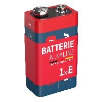 ANSMANN 1515-0000 RED Alkaline-Batterie, 6LR61, 9V-Block (E) 01057B
