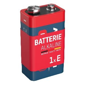 ANSMANN 1515-0000 RED Alkaline-Batterie, 6LR61, 9V-Block (E) 01057B