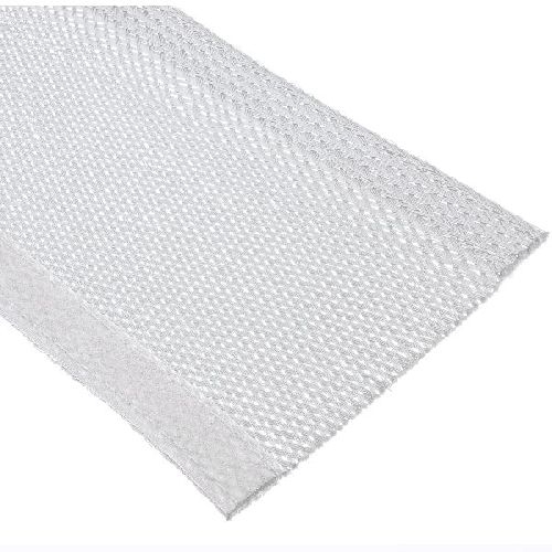 InLine® Kabelschlauch, Geflechtschlauch mit Klettverschluss, 1 m, 40 mm, weiß 59994C