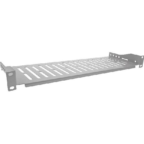 InLine® 19 Fachboden, 150mm, 10kg, 1HE, RAL 7035, grau 19114B