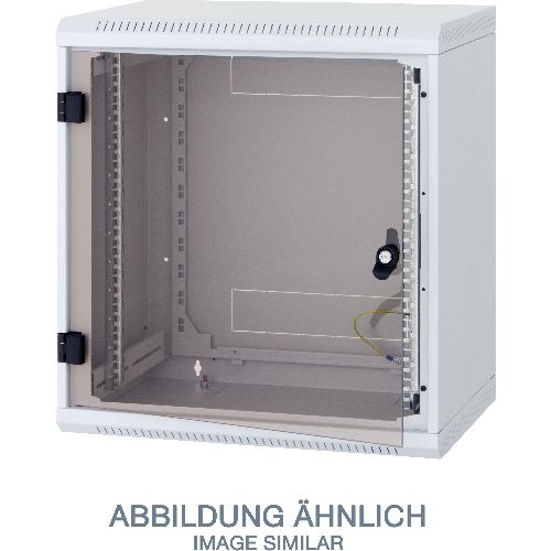 Triton RBA-09-AS4-CAX-A6 19" Wandschrank 9HE, 600x395mm, einteilig, grau 01909X