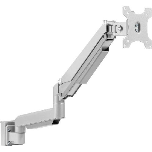 InLine® Slatwall Lifter Monitorhalterung, silber 23183C