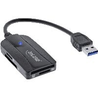 InLine® Card Reader USB 3.2 Gen.1 USB-A, für SD/SDHC/SDXC, microSD, UHS-II kompatibel 66772A