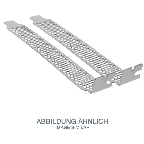 InLine® Slotblech perforiert, 2er Pack, silber 66641A