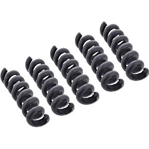 5er Pack InLine® Kabelspirale, Kabelmanager 1-fach, 65x30mm, schwarz 59972C