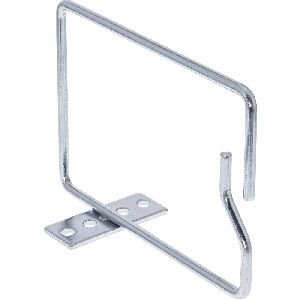 InLine® Kabelbügel, Metall, verzinkt, Öffnung kurze Seite, 140x100mm 19110H