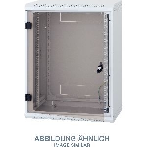 Triton RBA-15-AS4-CAX-A1 19&quot; Wandschrank 15HE, 600x395mm, einteilig, grau 01915R