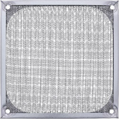 InLine® Lüftergitter, Aluminium Filter, 120x120mm 33370A