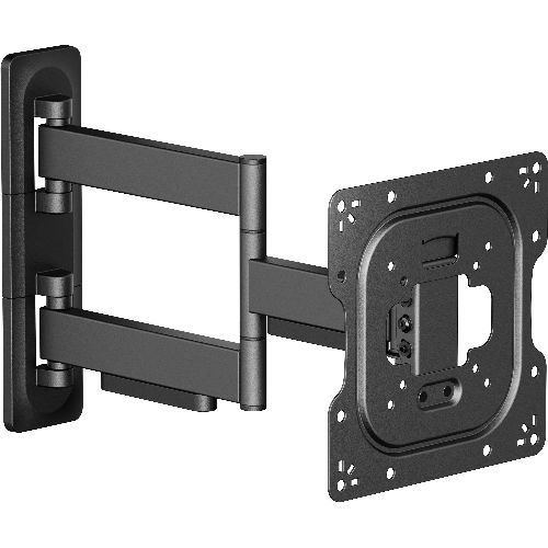 InLine® Full-Motion TV Wandhalterung, 23–43 Zoll, bis 35 kg, schwarz 23103B