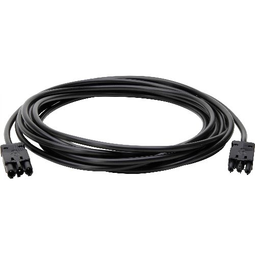 Kopp Verbindungsleitung kompatibel GST-Stecksystem St/Bu, 1,5mm², 8m, schwarz 16787L
