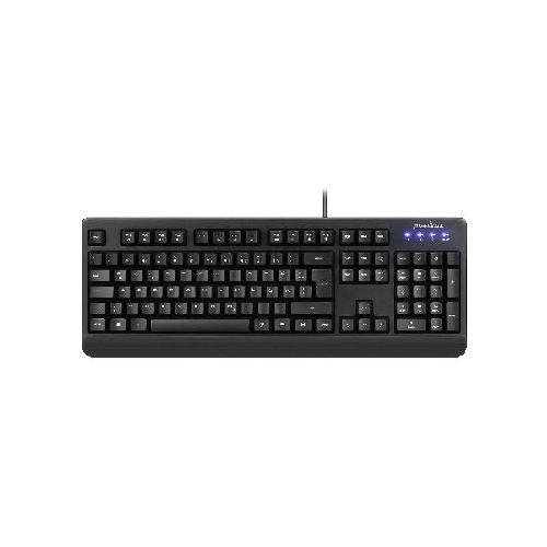 Perixx PERIBOARD-517 DE, Wasser- und staubdichte USB-Tastatur, IP65, schwarz 57205J