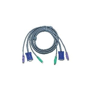 ATEN 2L-5002P/C KVM Kabelsatz, VGA, PS/2, Länge 1,8m 60692S