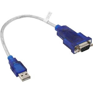 InLine® USB zu Seriell Adapterkabel, Stecker A an 9pol Sub D Stecker 33304