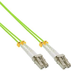 InLine® LWL Duplex Kabel, LC/LC, 50/125µm, OM5, 15m 88545Q