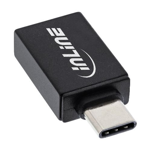 InLine® USB 3.2 Gen.2 Adapter, USB-C Stecker an USB A Buchse, OTG 35805