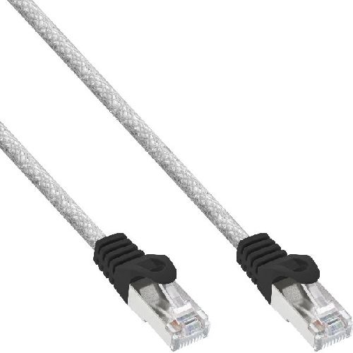 InLine® Patchkabel, SF/UTP, Cat.5e, transparent, 30m 72530T