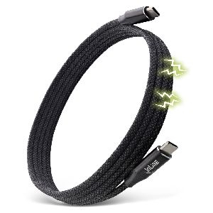 InLine® Magnetic USB-C Kabel, USB-C Stecker/Stecker, 100W, schwarz, 2m 35882