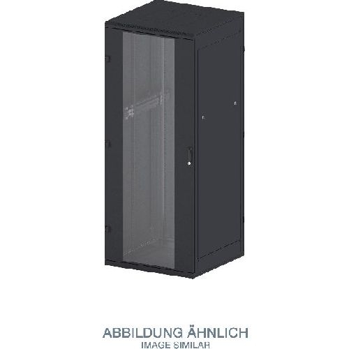 Triton RTA-45-A82-BAX-A1 19 Netzwerkschrank 45HE, 800x1200mm, Glastür, schwarz 01845W