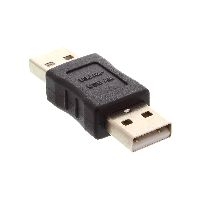 InLine 33441 InLine® USB 2.0 Adapter, Stecker A auf Stecker A