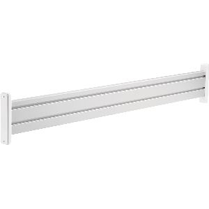 InLine® Slatwall Panel Aluminium, für Tischhalterung, 1m 23181A